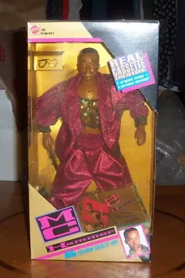 MC Hammer Doll W/ Hip Hop Cassette Tape Glasses #1090 Mattel Sealed Box Vintage • $25