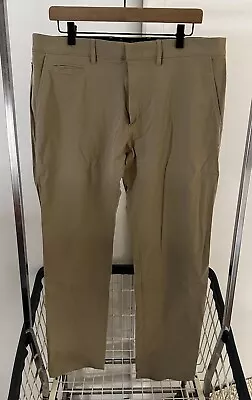 J. Crew Mens Khaki 484 Slim-fit Tech Pant Size 35x29 • $10