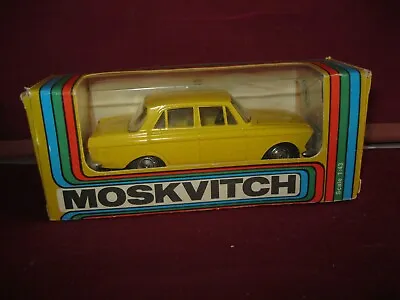 CAR TOY Moskvitch Moskvich 408 A1  USSR RUSSIA  1:43 1980 • $390