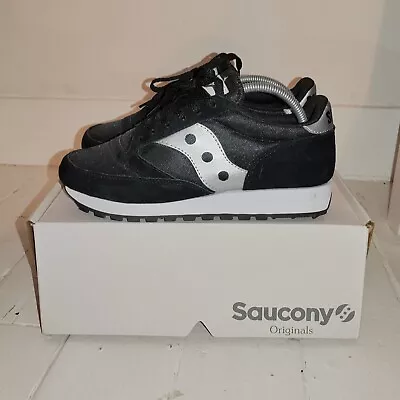 Saucony Jazz 81 Black Size UK 7.5 VGC In Original Box • £35