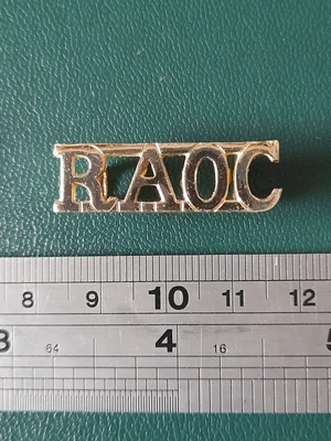 £1.55 • Buy RAOC Royal Army Ordnance Corps Shoulder Title Badge - Staybrite