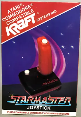 Brand New In BOX! Vintage Commodore/Atari - KRAFT STARMASTER Joystick Controller • $19.95