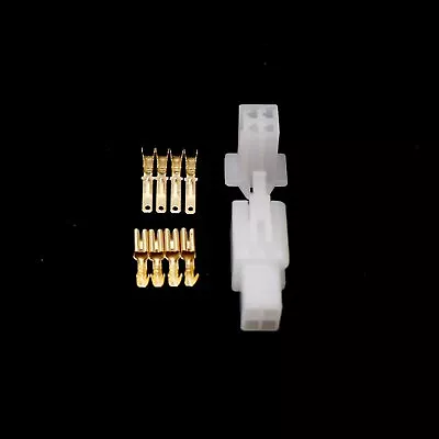 Automotive Connector Kit 2.8mm 2 3 4 6 9 Pin Wire Connectors Crimp Male/female • £3.01