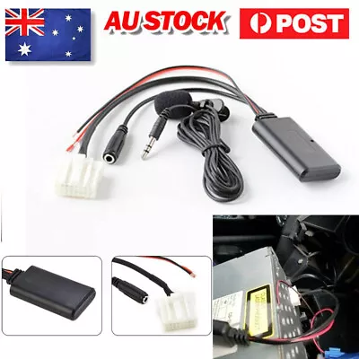 Auto Car AUX Audio Cable Adapter Bluetooth Mic For Mazda 2/3/5/6 MX-5 RX-8 Kits • $19.69