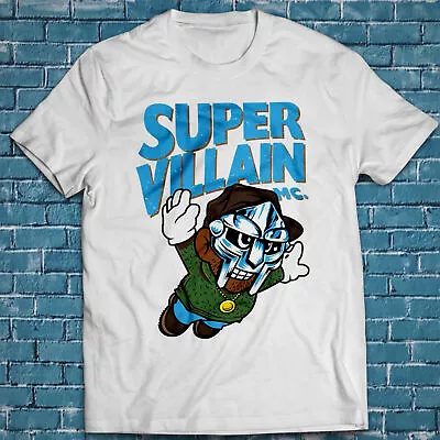 MF DOOM Rapper T-Shirt Super Mario Bros 3 Video Game Supervillain Vintage • $18.95