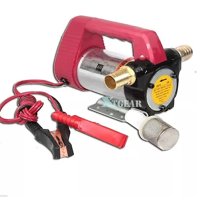 12V Diesel  Biodiesel Kerosene Pump Cast Fuel Oil 12V Transfer Pump 175W 11GPM • $53.99