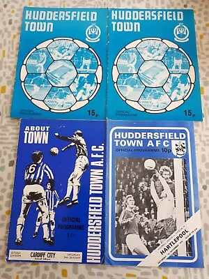 £2.49 • Buy Huddersfield Town Home Football Match Day Programmes (1970s Collectionx4)