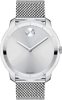 Movado Bold 3600260 Silver Dial Stainless Steel Men's Watch • $259.99