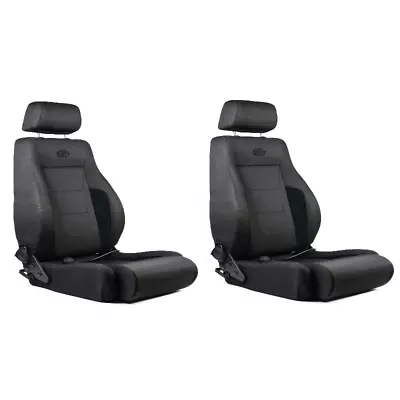 SAAS Trax 4X4 Seats (2) Black Cloth ADR Compliant • $900