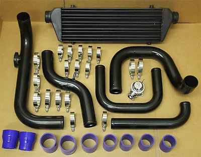 Honda Civic 92-95 Eg D15 D16 Aluminum Blot-on Turbo Black Intercooler Piping Kit • $241.48