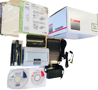 Canon CP400 Selphy Photo Printer Portable Compact Windows Mac CD Manual Tested • $17.50