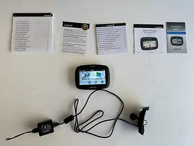 Garmin Zumo 350LM  Bundle With Charger Mount Cradle And Paperwork • $135