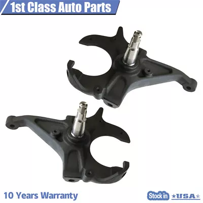 Pair 2  Drop Spindle Front For 82-04 Chevy S10 / GMC Sonoma Jimmy S15 Pickup • $116.09