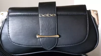 NWT 💥 BEBE 💥 SAINT Lamby Black Crossbody Bag • $16.85