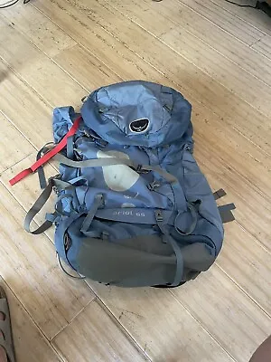 $50 • Buy Osprey Ariel 65L Blue- Women’s Backpack Hiking Pack Size Large