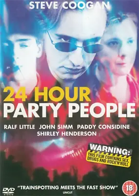 24 Twenty Four Hour Party People DVD Top-quality Free UK Shipping • £1.99