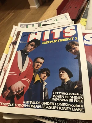 £5 • Buy  Smash Hits  Magazine ~ 14-27 May 1981 ~ Department S,Kim Wilde,Undertones