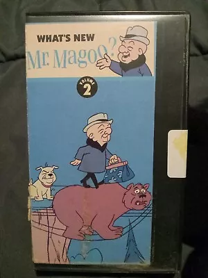 Vntg Hilarious & Nostalgic Ol Man Is At It Again With What's New Mr. Magoo VHS.  • $89