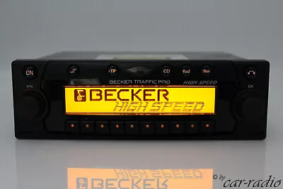 Becker Traffic Pro High Speed BE7821 Navigation System CD-R Car Stereo AUX-IN MP3 • $355.99