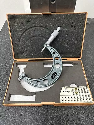 3-4” Mitutoyo Pitch Screw Thread Micrometer Interchangeable Anvil-Spindle Tips • $499.99