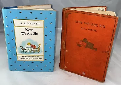 $19.99 • Buy 1927 1st Ed 70th Pr NOW WE ARE SIX  A A MILNE Christopher Robin Winnie The Pooh