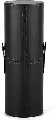 Makeup Brush Holder Travel Brushes Case Bag Cup Storage Dustproof For Women (Bla • $15.37