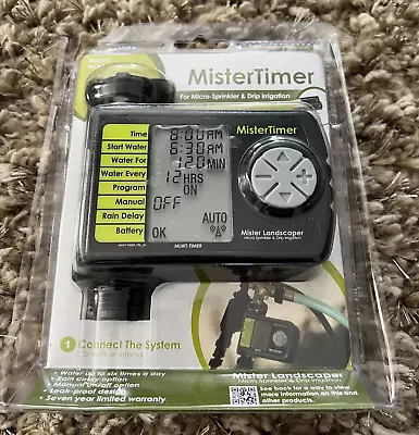 Mister Landscaper Digital Hose End Timer For Micro Sprinkler & Drip Irrigation • $40