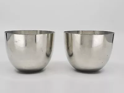 (2) Camelot Pewter Miniature Jefferson Cups Handcrafted In Richmond Va • $13.20