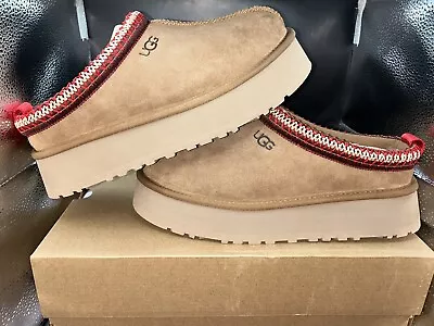 UGG Tazz Chestnut Suede Shoes Women - Size US 9 - Brown *Slightly Damaged Box* • $109.99