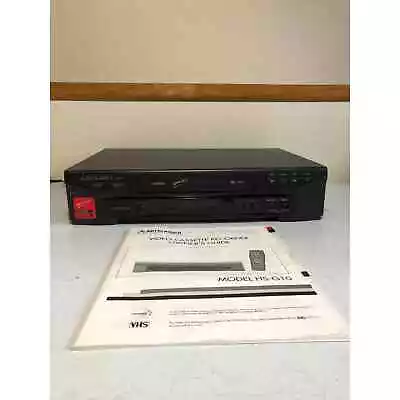 Mitsubishi HS-G10 VHS VCR Player Tape Recorder 4 Head HiFi Stereo Vintage • $59.99