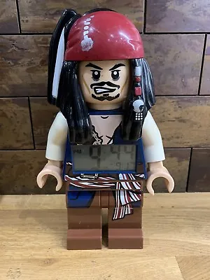 £19.96 • Buy Rare Lego Pirates Of The Caribbean Captain Jack Sparrow Alarm Clock