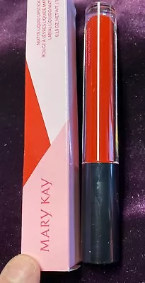 New In Box Mary Kay MATTE LIQUID LIPSTICK CLASSIC RED .1 OZ • $3