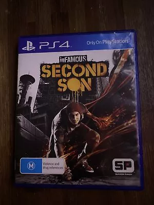 InFamous Second Son - Playstation 4 PS4 - Free Postage! • $14.95