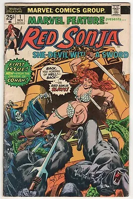 Marvel Feature Presents: Red Sonja #1 - The Temple Of Abomination! • $9.10