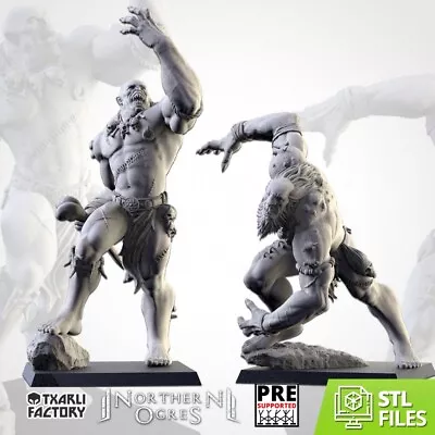 2 Gorgers Txarli Factory Ogre Fantasy Miniatures • £5.99