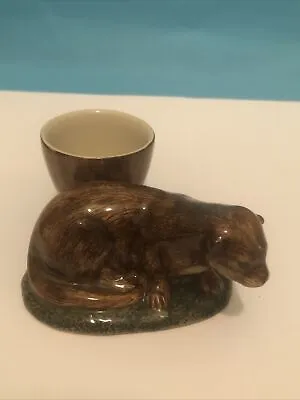 Otter Eggcup Quail Ceramics • £12