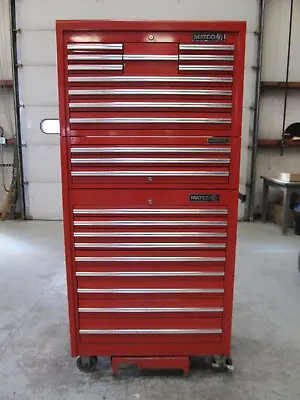 Vintage Matco Superchest 3 Piece Tool Chest With Pull-Out Step  • $1999