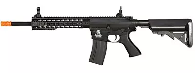 Lancer Tactical LT-12BK Electronic M4 Keymod Airsoft AEG BB Gun Rifle - Black • $189.95