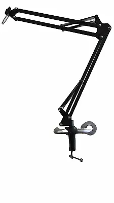 Microphone Mic Boom Arm Stand Desk-Mounted Studio Recording Podcasts Streaming • £16