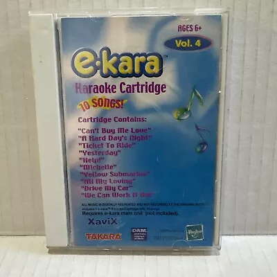 E-Kara Karaoke Cartridge   Rare Beetles Songs Version  • $11.70