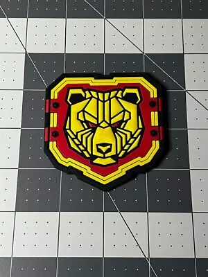 Mil-spec Industrial Bear Shot Show Hook & Loop Morale Patch • $30