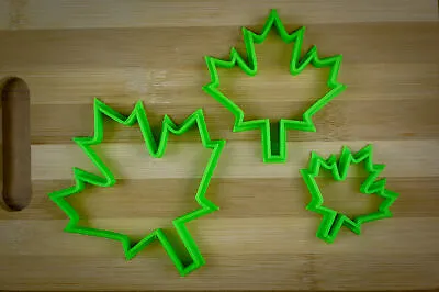 Canadian Maple - Canadian Flag Symbol - Maple Leaf - Cookie Cutter Multi-Size • $3.40