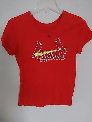 Vintage MLB St. Louis Cardinals Matt Holliday Jersey T-Shirt Size Women Small • $15.16