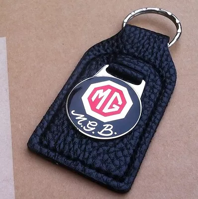 Genuine Leather Quality Keyfob  Depicting Mgb   Ideal Stocking Filler • $9.47