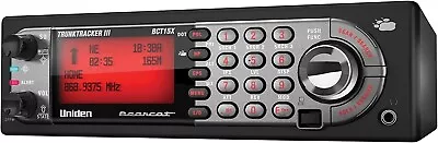 Uniden BCT15X Mobile Trunking Police Scanner Bearcat Trunktracker III GPS • $199.95