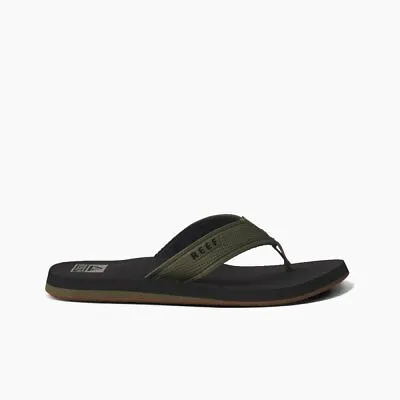 Reef Men's The Layback - Black/Olive NEW NWT • $26.95