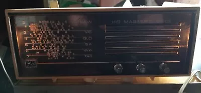 HMV Radio Vintage Collectable Valve Radio Working  • $30