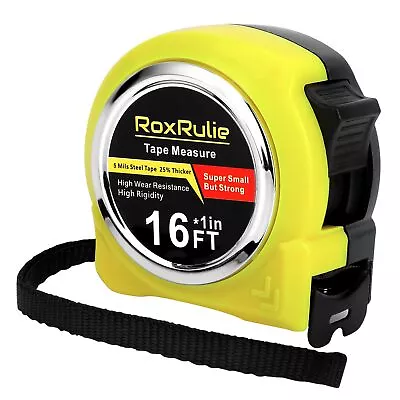 Tape Measure With Fractions 1/8 Measuring Tape Retractable 16 FT Easy Read ... • $9.23