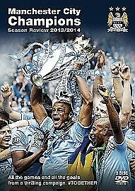 Manchester City - Champions - Season Review 2013/2014 (DVD 2014) • £3.50
