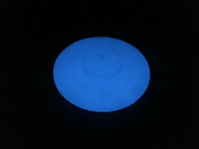 BLUE GLOW In The DARK!  UFO Flying Saucer Alien Space Ship - N Scale - 1:160 • $7.95